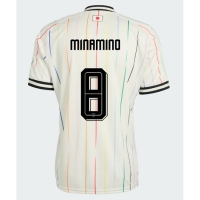 Camiseta Japón Takumi Minamino #8 Segunda Equipación Replica Mundial 2026 mangas cortas